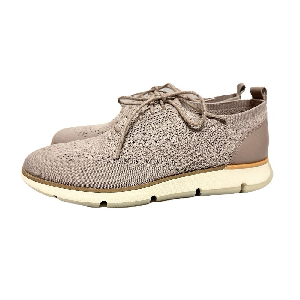 NEW Cole Haan Womens Size 8 4.ZEROGRAND Stitchlite Oxfords Etherea Rose Beige - Picture 4 of 10